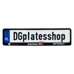 License plate frame – Seat Cupra R