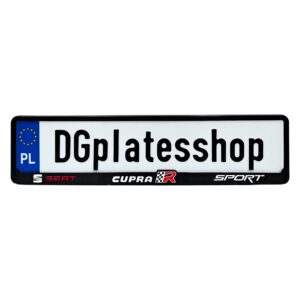 Ramka do tablicy rejestracyjnej – Seat Cupra R