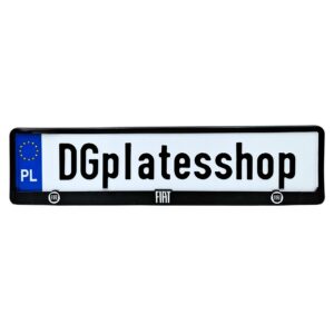 Ramka do tablicy rejestracyjnej – Fiat