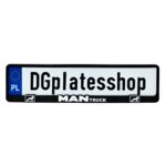 Ramka do tablicy rejestracyjnej – Man Truck