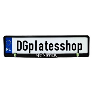 Ramka do tablicy rejestracyjnej – Monster