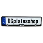 Ramka do tablicy rejestracyjnej – Opel
