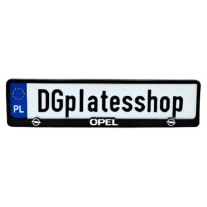 Ramka do tablicy rejestracyjnej – Opel