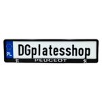 Ramka do tablicy rejestracyjnej – Peugeot