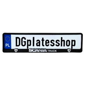 Ramka do tablicy rejestracyjnej – Scania Truck