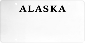 License Plate USA – Alaska 2