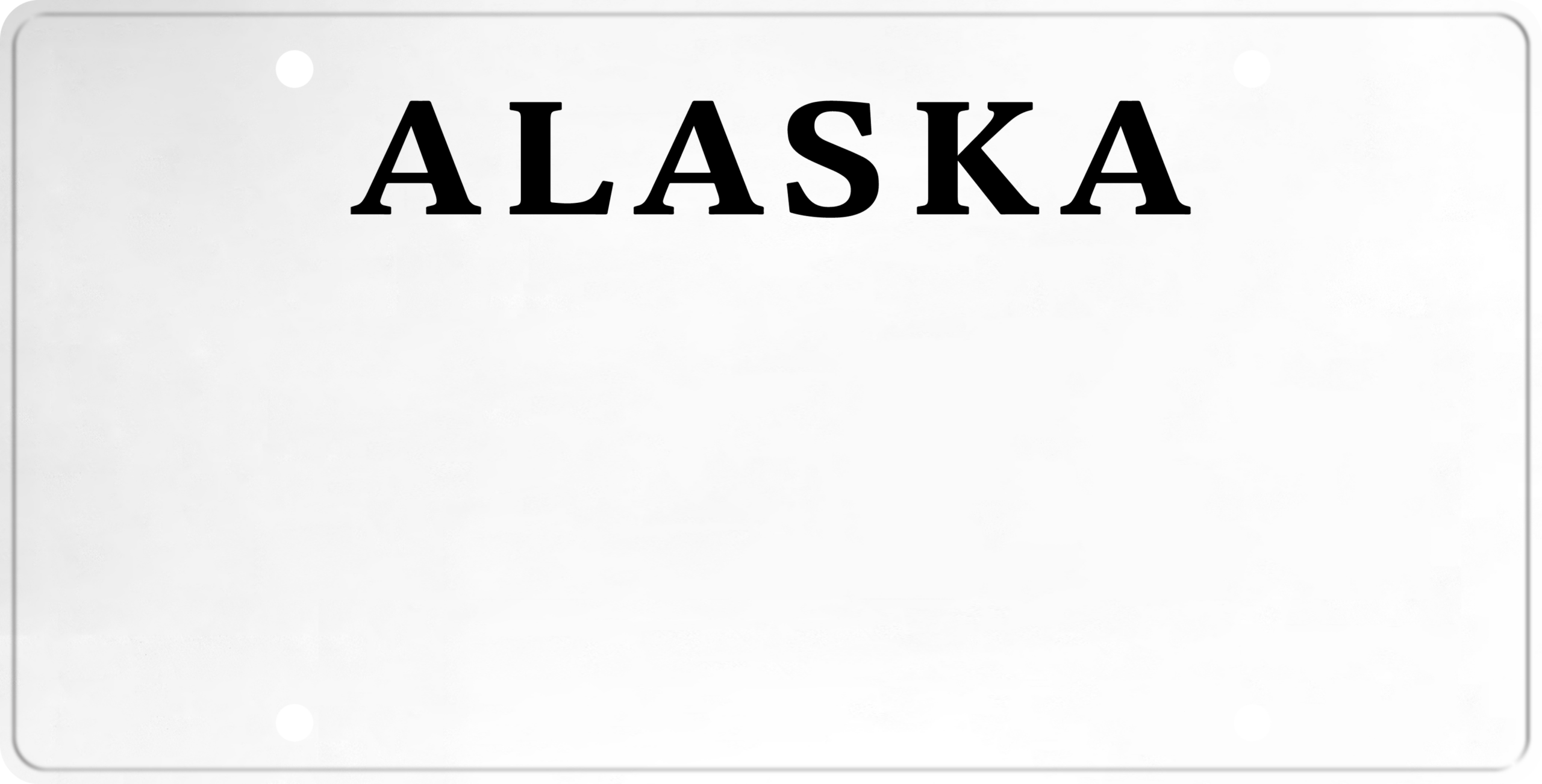 License Plate USA – Alaska 2