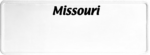 USA license plate Missouri black text
