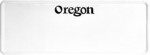 USA license plate Oregon black text