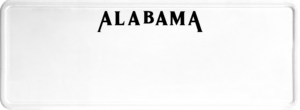 Tablica Rejestracyjna USA – Alabama 2 (305x112)