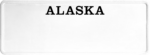 USA license plate Alaska black text