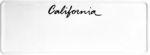 USA license plate California black text