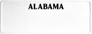 Tablica Rejestracyjna USA – Alabama (305x112)